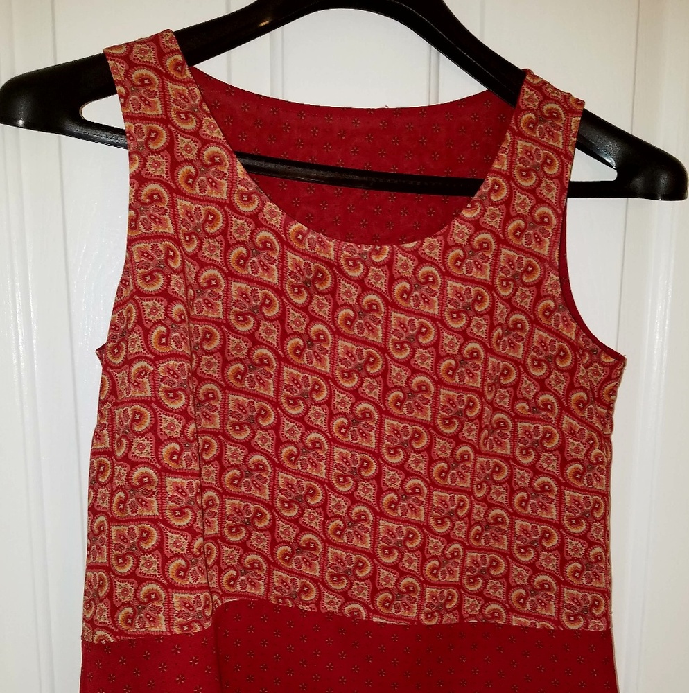 2pcs top & skirt  reversible. Emma James